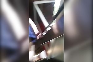 Leggy mother I'd like to fuck was incredibly seductive so I made this upskirt movie