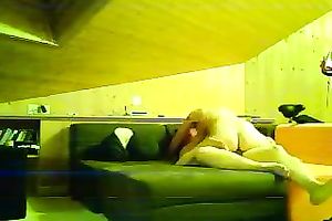 Lewd pallid hooker with large bum was riding my buddy in the motel