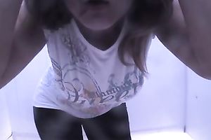 Big boobed mother I'd like to fuck caught nude on hidden camera