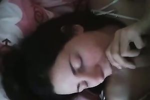 A large 10-Pounder of my neighbour zealously sticking in my mouth