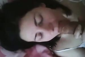 A large 10-Pounder of my neighbour zealously sticking in my mouth