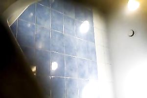 Four dilettante Polish ladies flashing their goodies on web camera