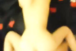 Lovely juvenile GF giving great deepthroat oral-job in amateur movie scene