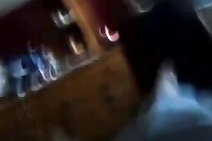 Chubby Latina dark head sluggishly sucked my buddy's rock hard BBC