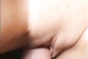 Filthy red haired floozy drilled in a missionary position