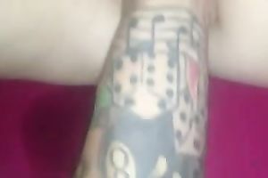 My spoiled girlfriend wishes me to fist her charming pink cum-hole