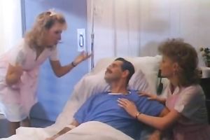 Super slutty nurse gives her patient one hell of a oral stimulation