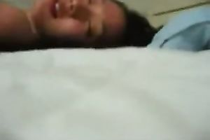 I play with my juvenile Taiwanese gf's puffy and fuck her mish style