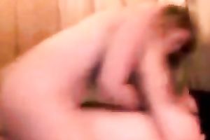 Zealous brunette cowgirl of my buddy enjoyed topping his prick