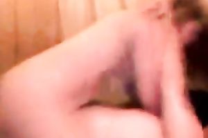 Zealous brunette cowgirl of my buddy enjoyed topping his prick