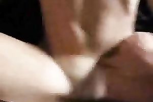 My slim titless whore receives her hairless vag hammered