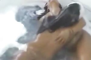 We kissed and sucked on the bra buddies of every other in the whirlpool