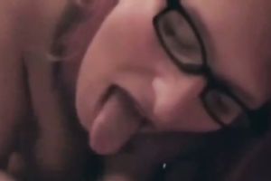 Curvy woman with large juggs gives her hubby a valuable handjob