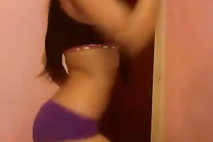 Unthinkably hot livecam charmer with charming gazoo knows how to dance