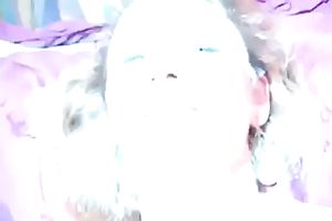 I always make sure that this bitch's face is overspread with my sticky cum