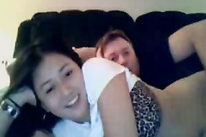 Busty brunette hair beauty acquires pounded by her BF on cam