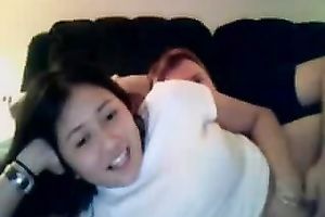 Busty brunette hair beauty acquires pounded by her BF on cam