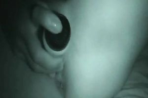 Sweet and slutty girlfriend dildoing her pussy missionary style