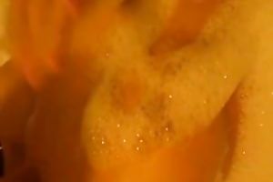 Homemade solo with me taking a washroom and masturbating