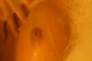 Homemade solo with me taking a washroom and masturbating