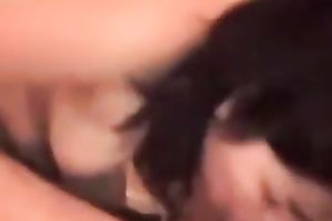 Busty horny white wife engulfing hard weenie balls unfathomable in non-professional movie