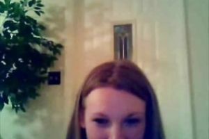 Young web camera wench gives me perverted show flashing her body to pizza stud