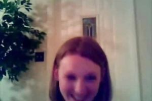 Young web camera wench gives me perverted show flashing her body to pizza stud