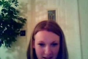 Young web camera wench gives me perverted show flashing her body to pizza stud