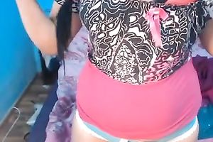 Dirty-minded bulky Indian breasty nympho posed undressed for me on livecam