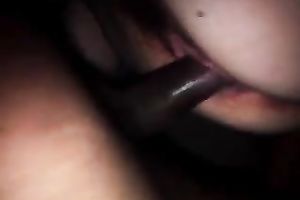 Black rod of my coworker invades my white pussy after office party