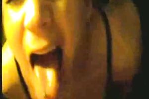 Cute and nasty blond white honey receives a priceless load of cum