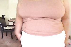 Trashy black skinned swarthy web camera mother I'd like to fuck shows me her saggy love muffins