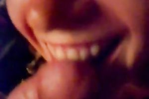 Huge facial present for my marvelous beautiful ginger slutty wife