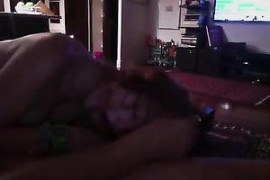 Cute dark brown coed slutty wife takes a chance to give a precious irrumation