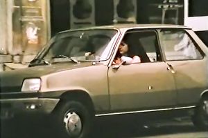 Brunette busty German hottie in the evening entertains herself with a ramrod