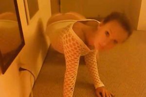 Sweet petite sweetheart desires to tempt men on web camera with erotic show