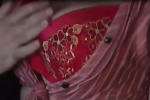 Just groping my breasty milf girlfriend throughout her clothing