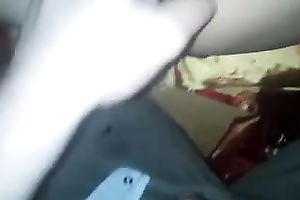 My cock going in the pink vagina of a British milf in nylons