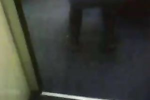 Hot selfie of my ebon girlfriend shaking her majestic rump