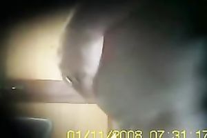 That's my older breasty preggo white bitch in baths - hidden webcam