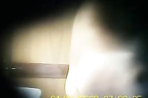 That's my older breasty preggo white bitch in baths - hidden webcam