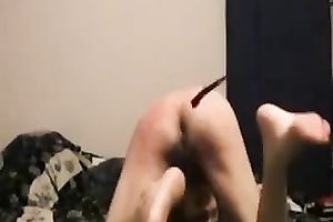 German yielding playgirl let my buddy slap her wazoo on the dirty ottoman