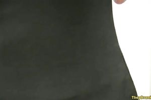 Lewd slim dilettante dark head fingers her own juicy wet love tunnel