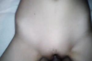 Pallid girlfriend of my buddy want to take my buddy's fat large tool in bawdy cleft