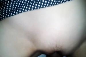 Pallid girlfriend of my buddy want to take my buddy's fat large tool in bawdy cleft