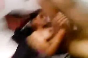 Wondrous Indian slutty coed gal sucked and drilled with her professor