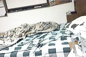 Petting my college coed's taut hungry cookie at the dorm room