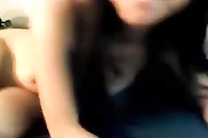 Cute Asian Married slut with skinny body masturbates and smiles for me