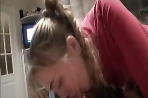 Zealous light haired cutie provided my buddy with just outstanding oral-job