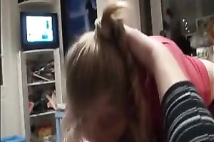 Zealous light haired cutie provided my buddy with just outstanding oral-job